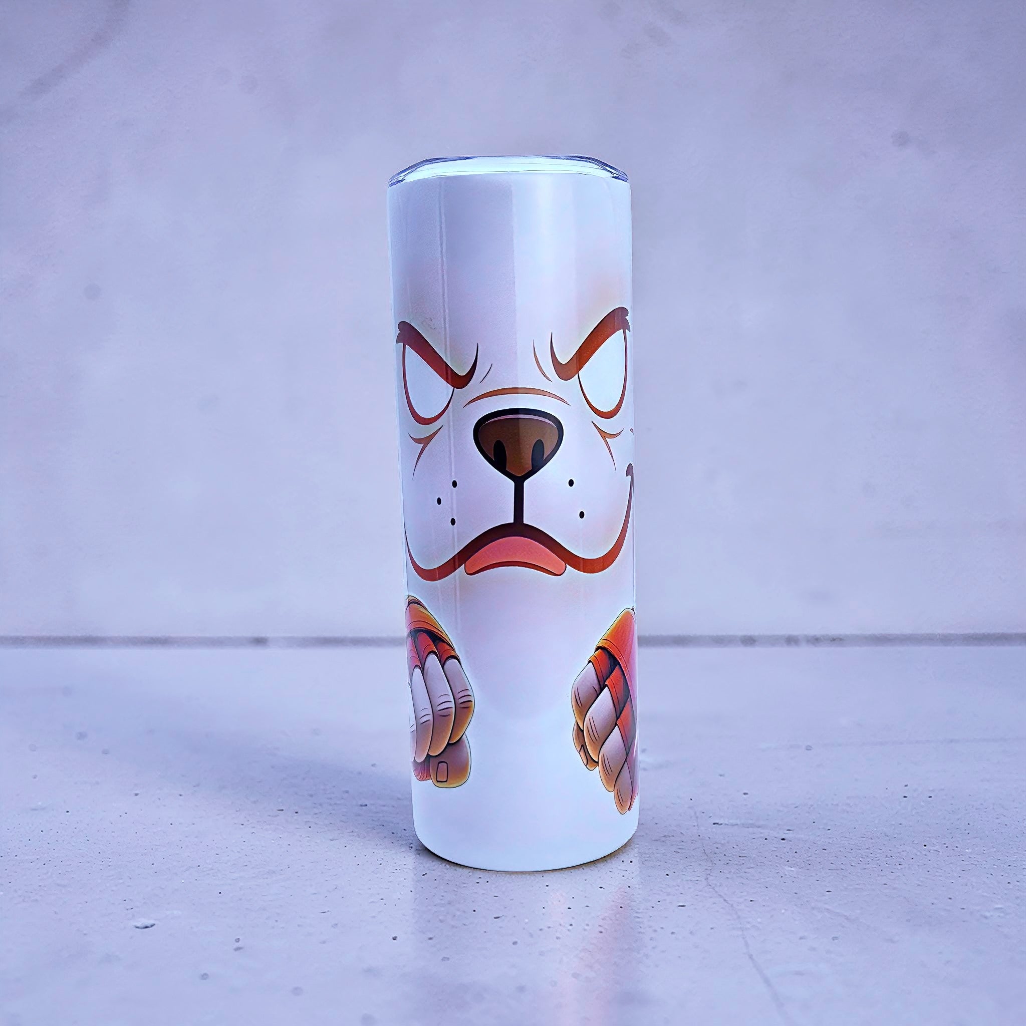 20 oz Fiery Dog Tumbler