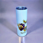 Knockout Grillz – Crown Crusher Edition 20oz Skinny Stainless Steel Tumbler | By MpressPrintz