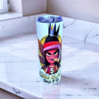 Royalty Blaze – King Blaze Edition 20oz Skinny Stainless Steel Tumbler | By MpressPrintz