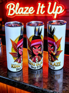 Royalty Blaze – King Blaze Edition 20oz Skinny Stainless Steel Tumbler | By MpressPrintz