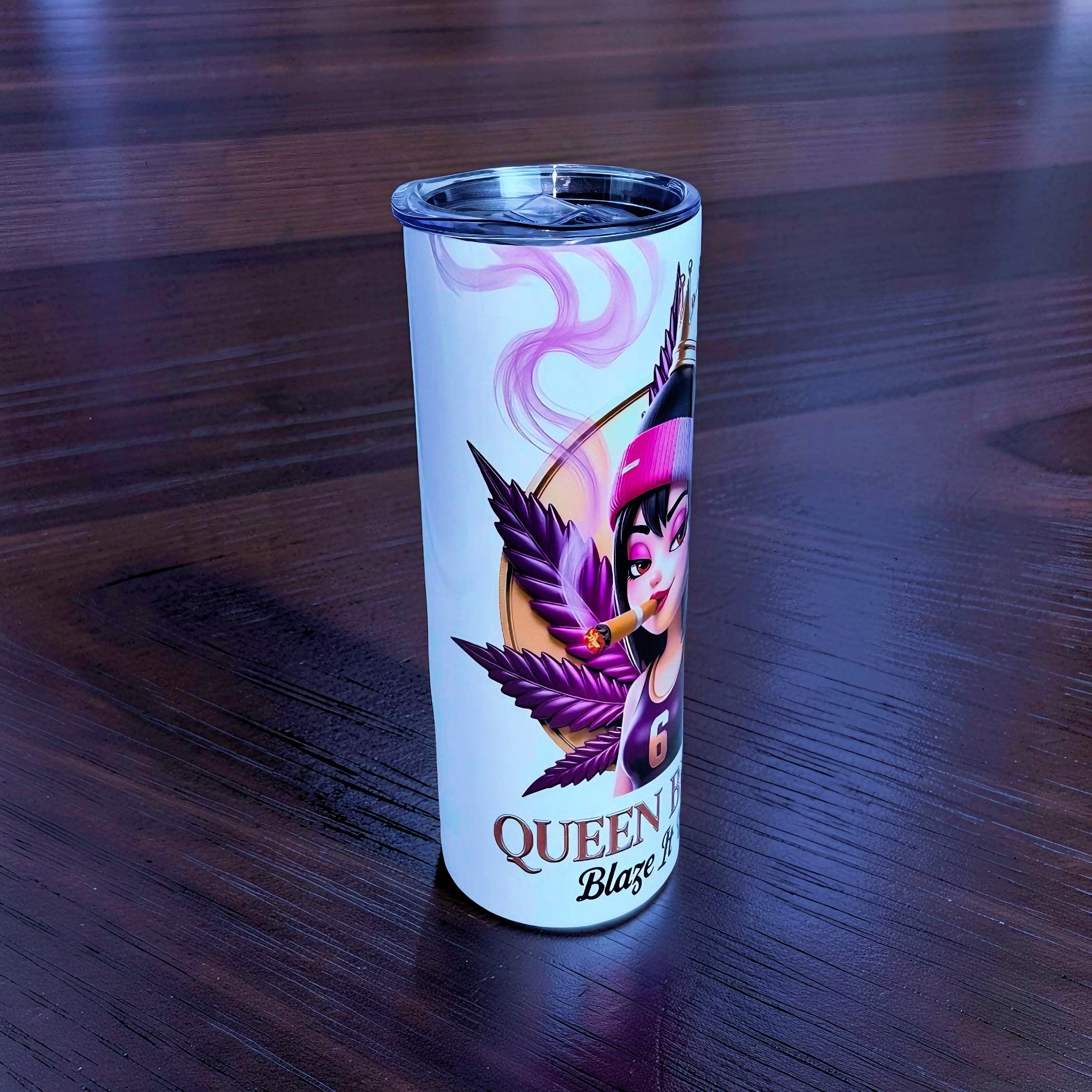 Royalty Blaze – Queen Blaze Edition 20oz Skinny Stainless Steel Tumbler | By MpressPrintz