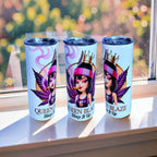 Royalty Blaze – Queen Blaze Edition 20oz Skinny Stainless Steel Tumbler | By MpressPrintz