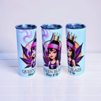 Royalty Blaze – Queen Blaze Edition 20oz Skinny Stainless Steel Tumbler | By MpressPrintz