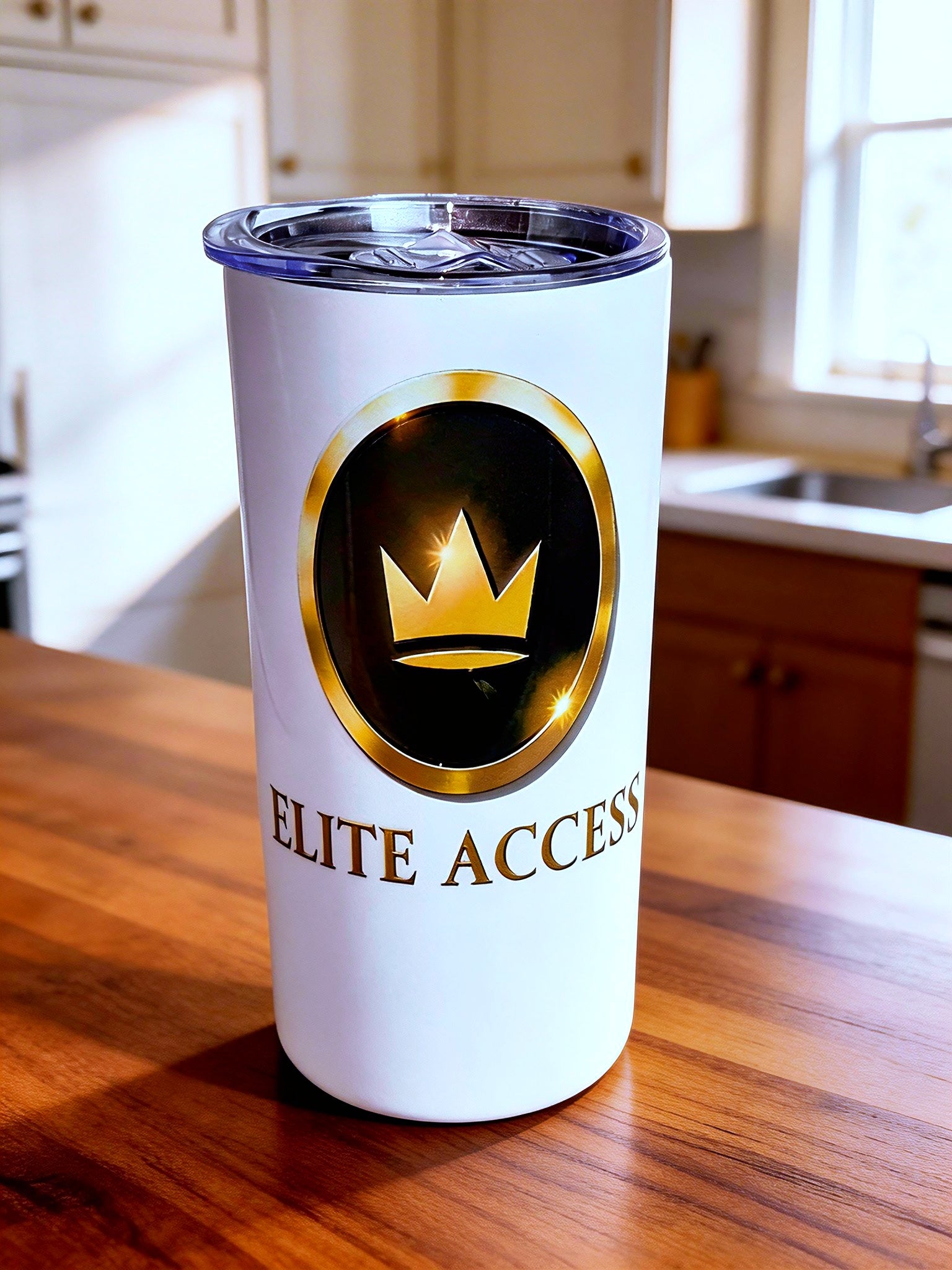 Royal Access – Elite Access Edition 20oz Skinny Stainless Steel Tumbler | By MpressPrintz