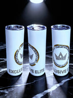 Royal Access – Exclusive Elite Edition 20oz Skinny Stainless Steel Tumbler | By MpressPrintz