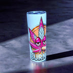 Blaze & Shine – Pink Crystal Burn Edition 20oz Skinny Stainless Steel Tumbler