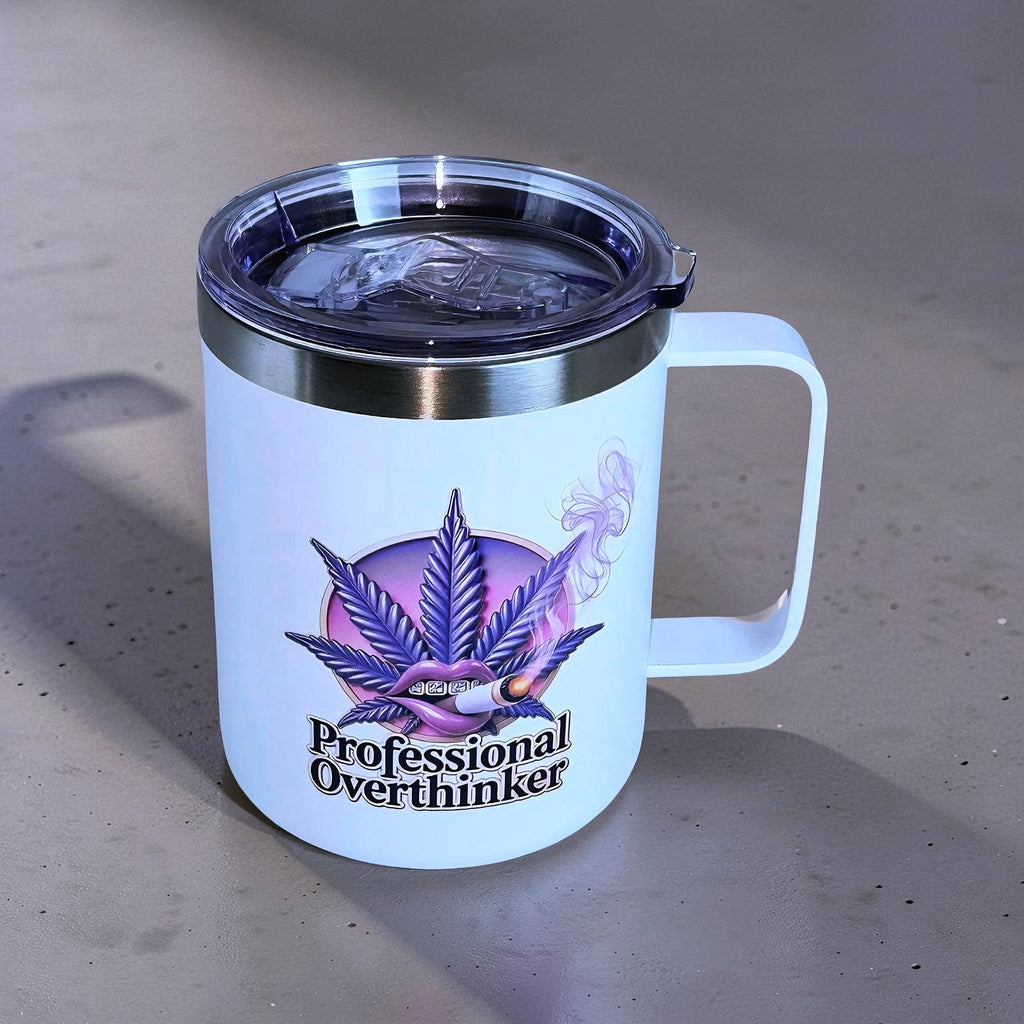 Professional Overthinker – Blaze & Motivate 12oz Insulated Coffee Mug