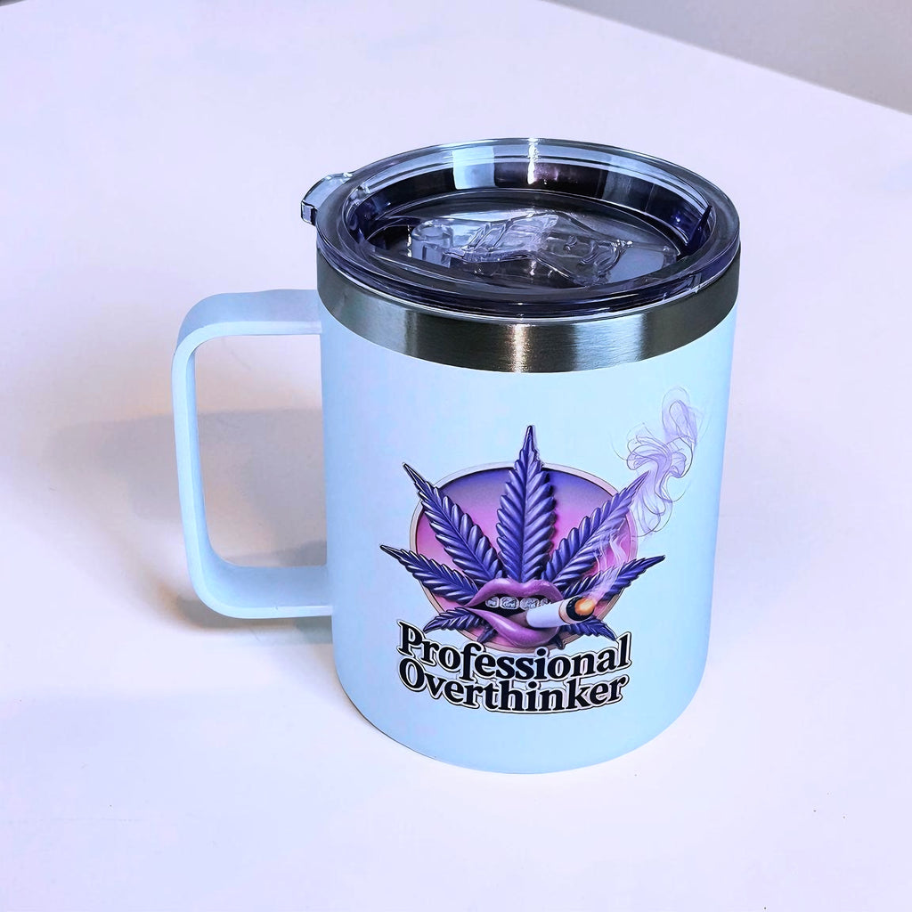 Professional Overthinker – Blaze & Motivate 12oz Insulated Coffee Mug