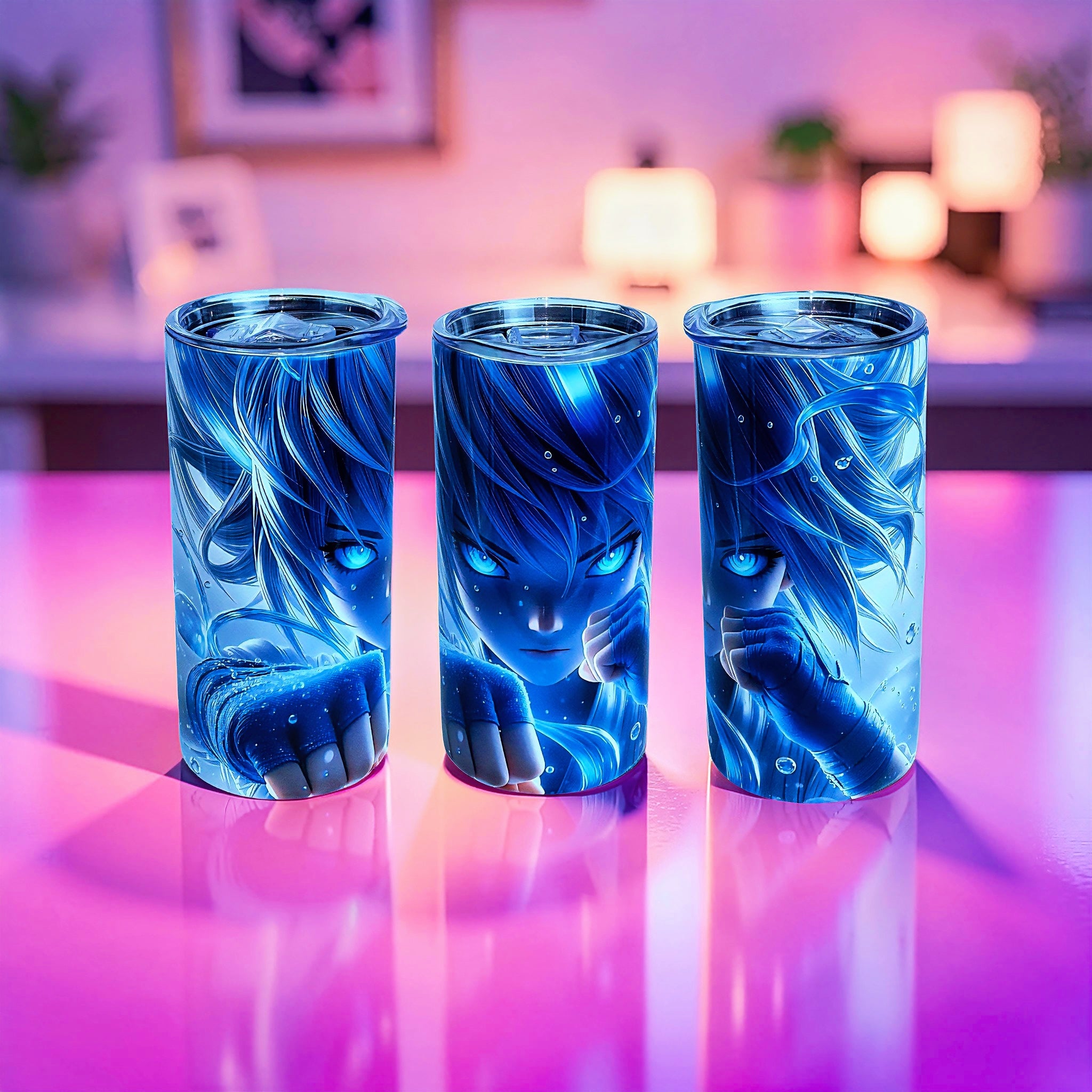15oz Blue Water Fighter Tumbler