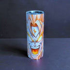 20oz Golden Saiyan Aura Tumbler