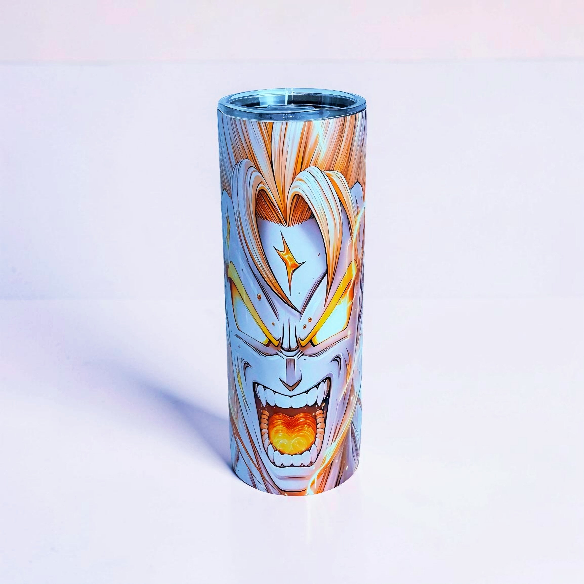 20oz Golden Saiyan Aura Tumbler