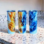 20oz Blue & Orange Fusion Fighter