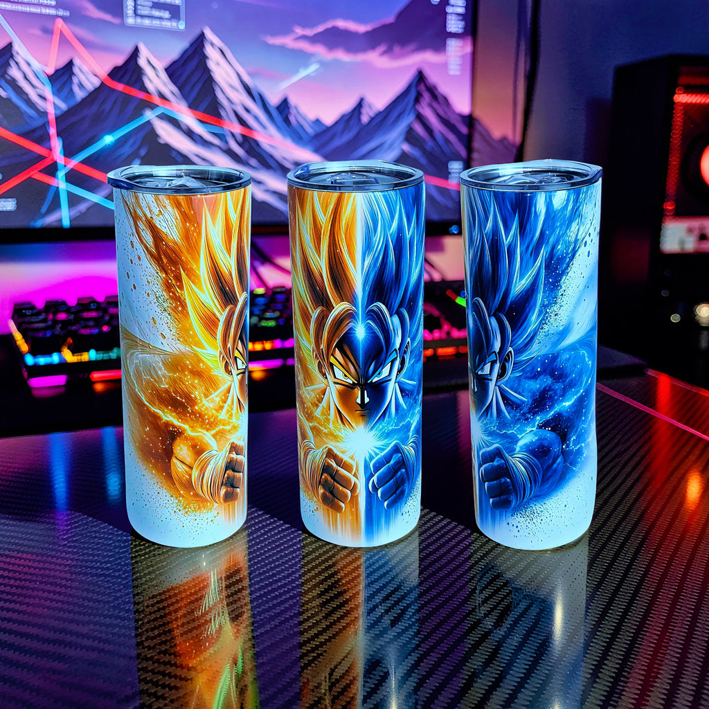 20oz Blue & Orange Fusion Fighter