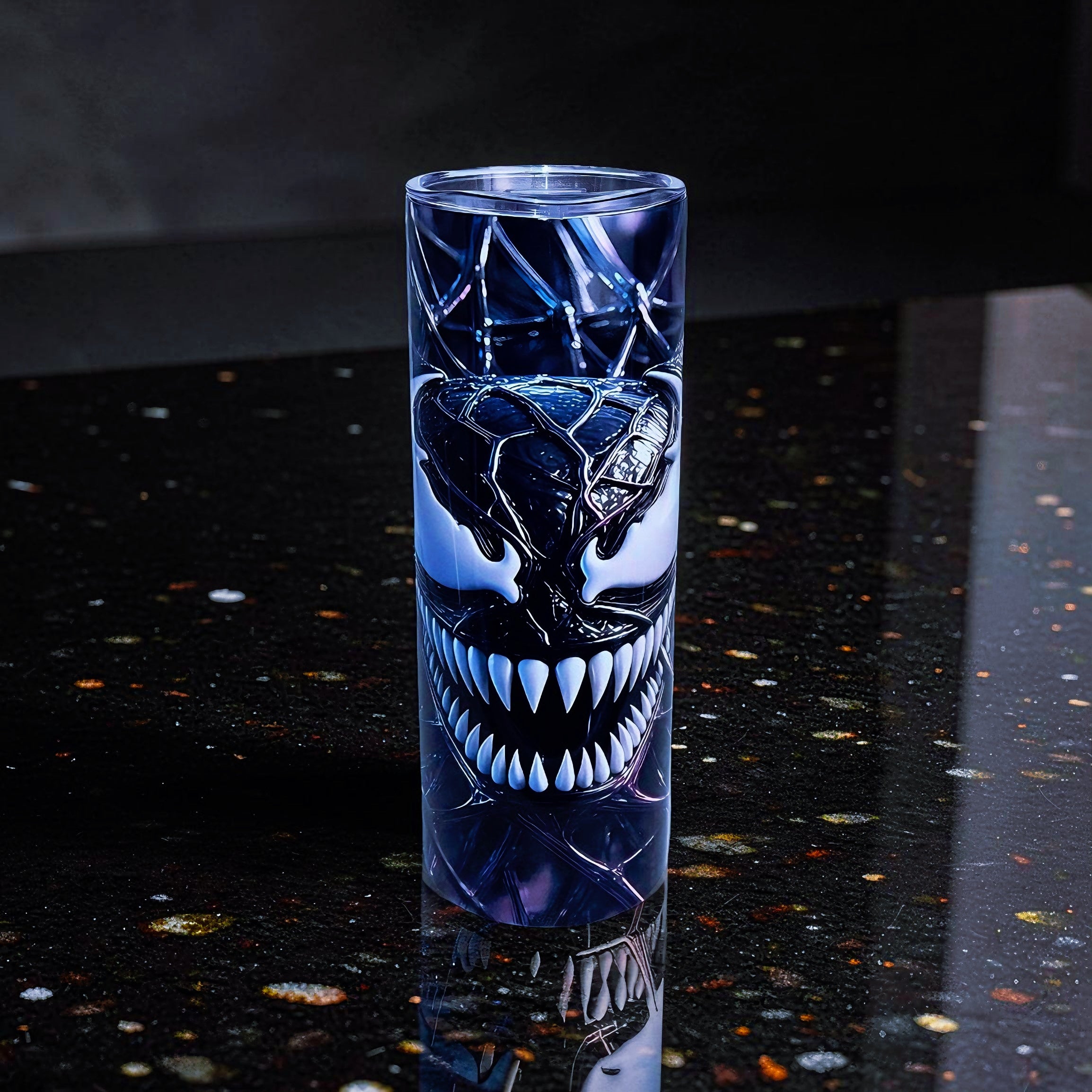 20oz Dark web symbiote tumbler