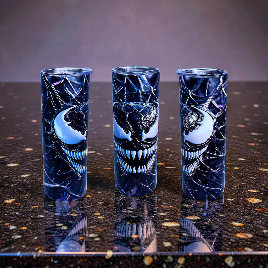20oz Dark web symbiote tumbler