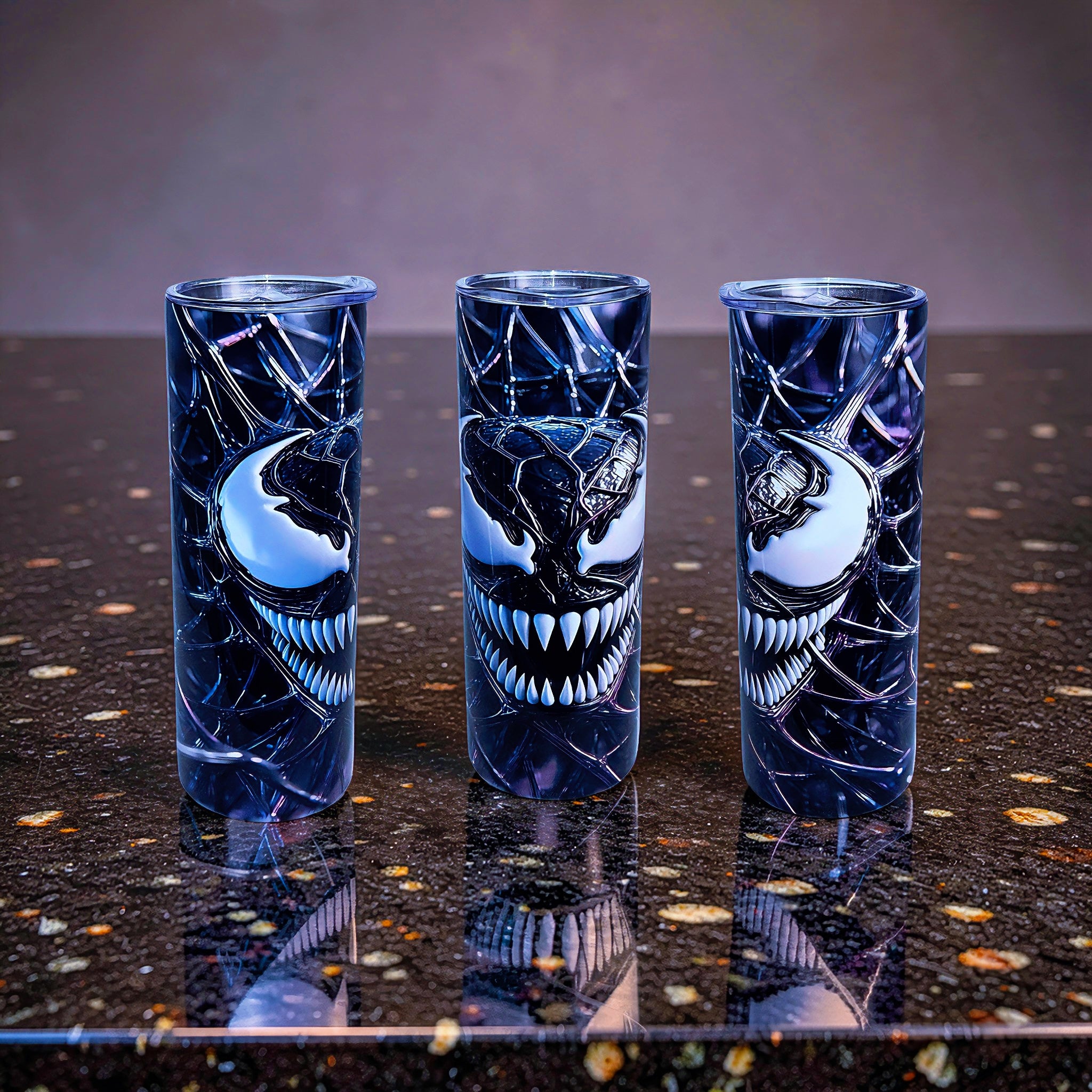 20oz Dark web symbiote tumbler