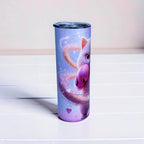 20oz Pink cat tumbler