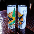 Blaze & Shine – Emerald Rebel Burn Edition 20oz Skinny Stainless Steel Tumbler