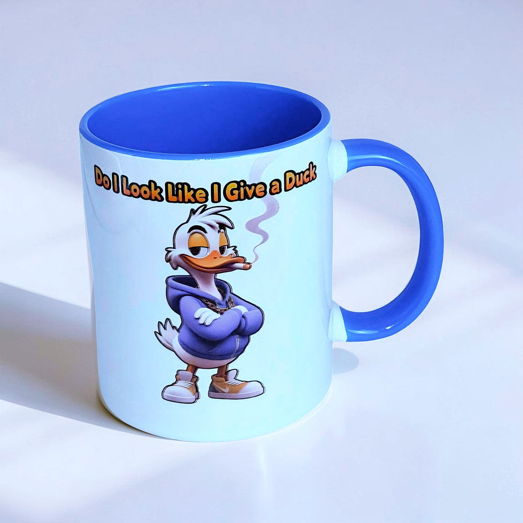 🦆 Do I Look Like I Give a Duck – Attitude Edition 11oz Premium Ceramic Coffee Mug | By MpressPrintz