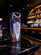 20oz Midnight mirage tuxedo tumbler