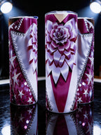 20oz Starlit duchess tuxedo tumbler