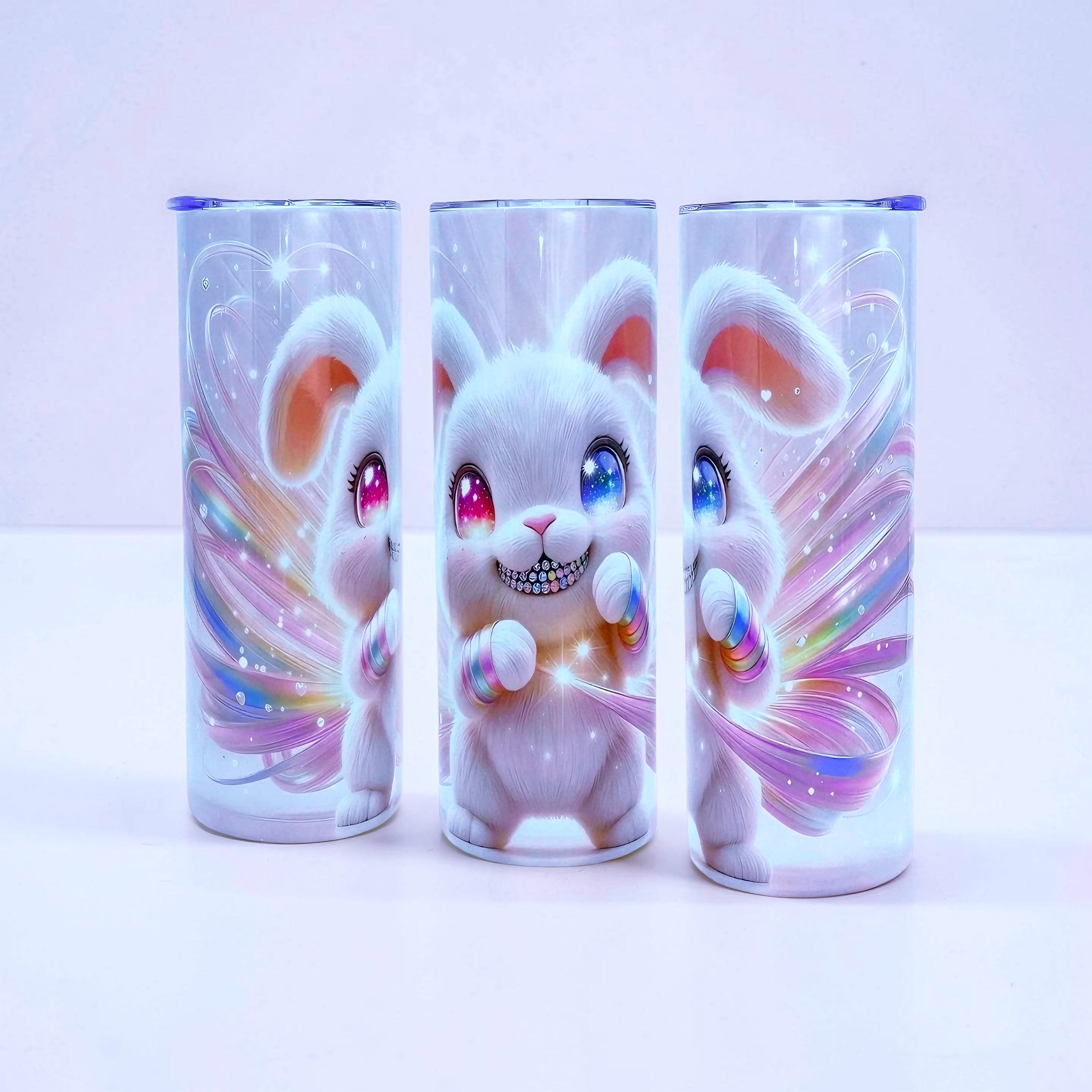 20oz Cosmic bunny tumbler