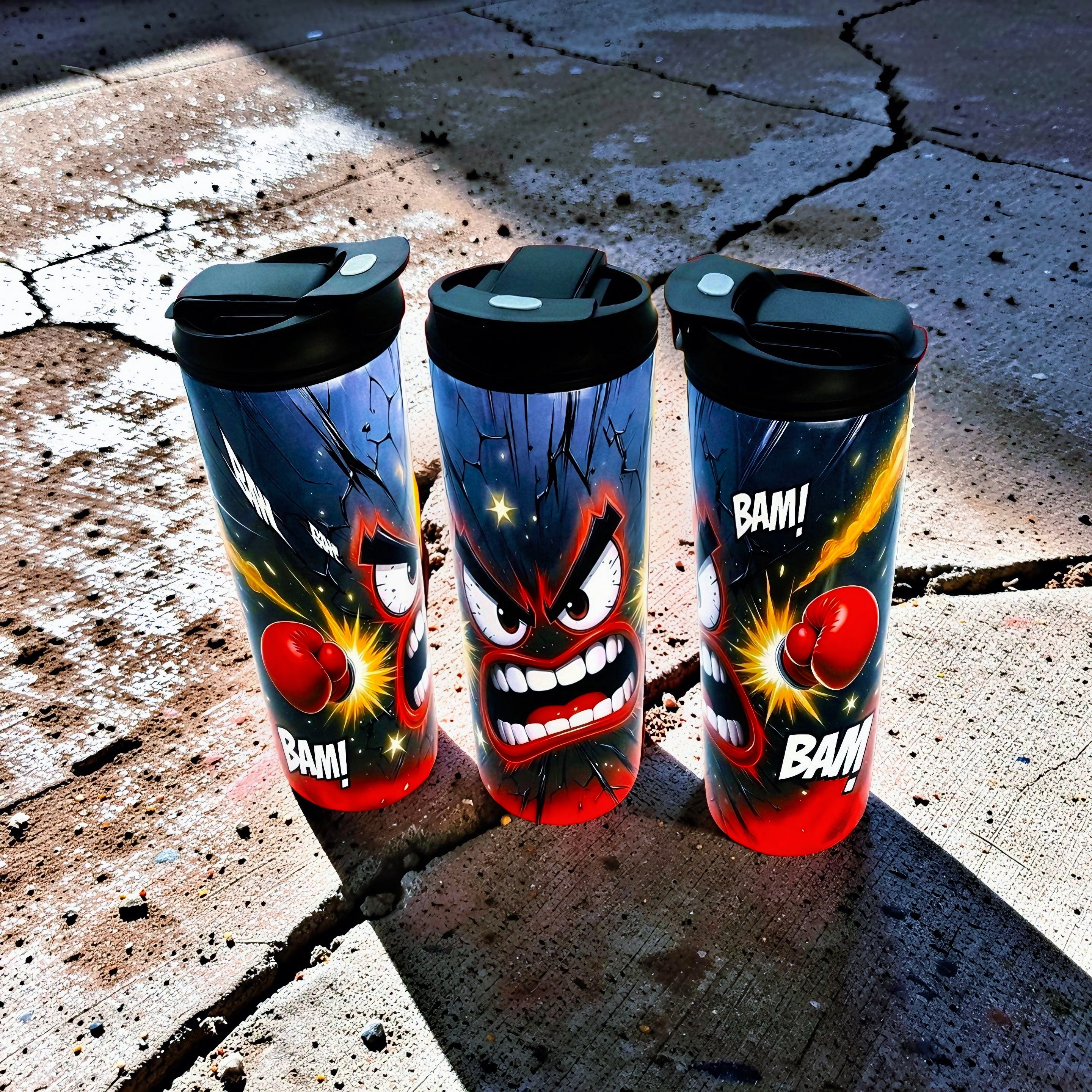💥 20oz  Comic Rage Explosion
