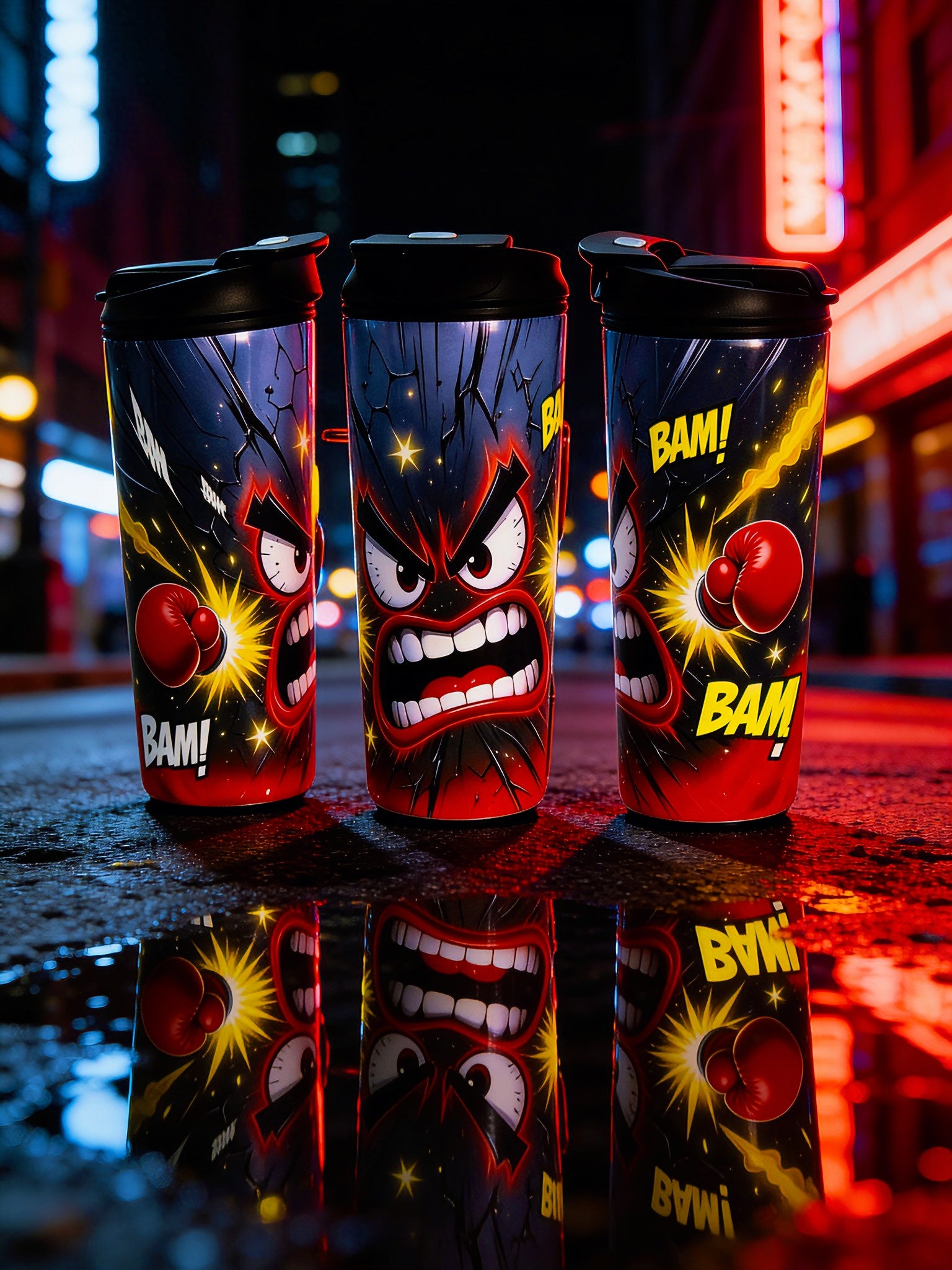 💥 20oz  Comic Rage Explosion