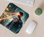 Superman laser eyes mousepad